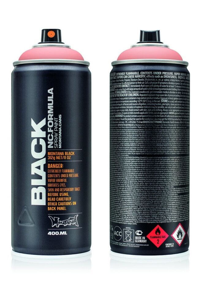 Montana Black Sprey Boya 400ml Mr. Crab Blk3220 Lv-mo-263644