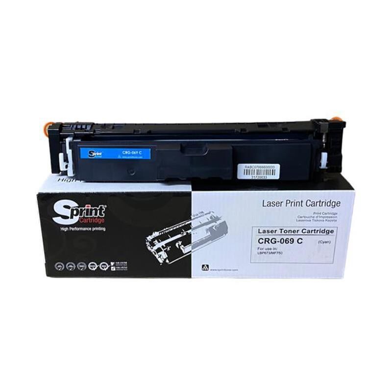 S Prınt Crg-069 Cyan Toner - Çipli (1,9k*) Sp40-069c