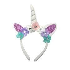 Nedi Çiçekli Unicorn Taç 4 Renk 56807