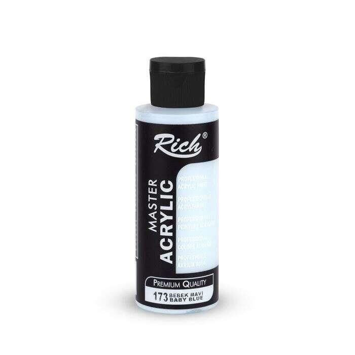 Rich Master Akrilik Boya 120 Cc Bebek Mavi Akr-120-173