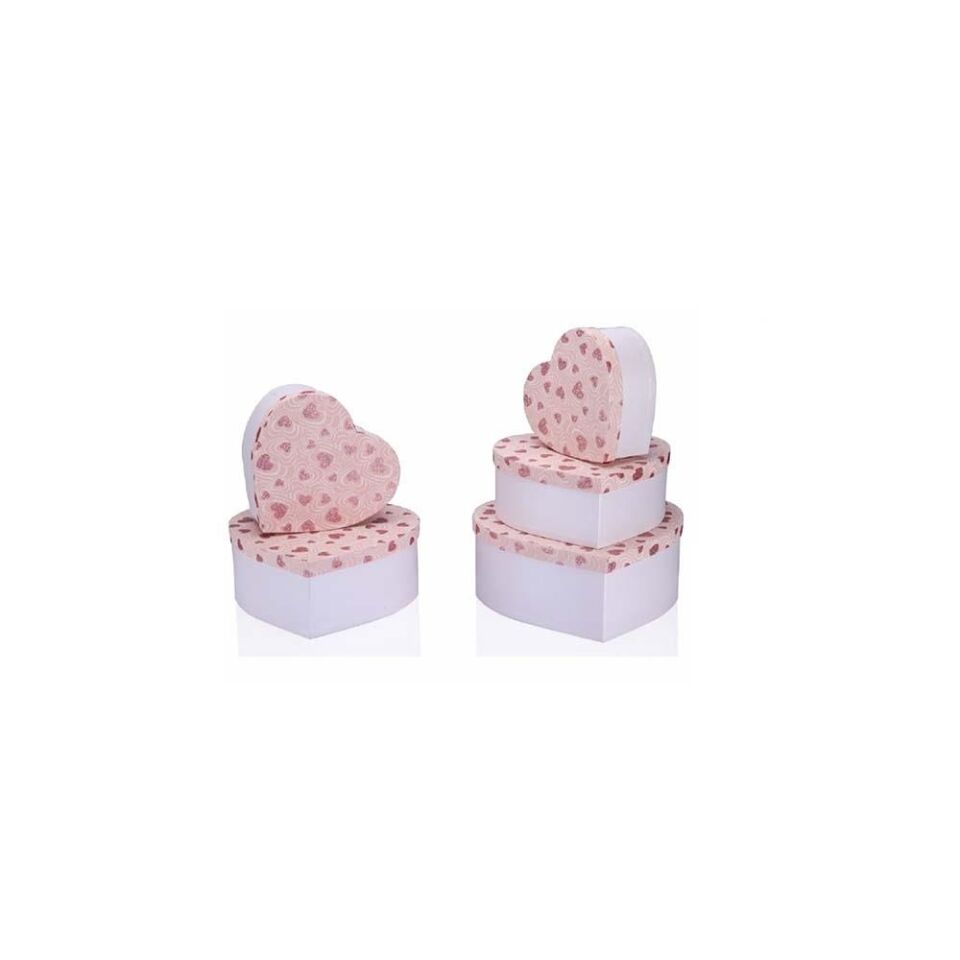 Gıpta Hediyelik Kutu Sparkle Kalp Bx68180-3