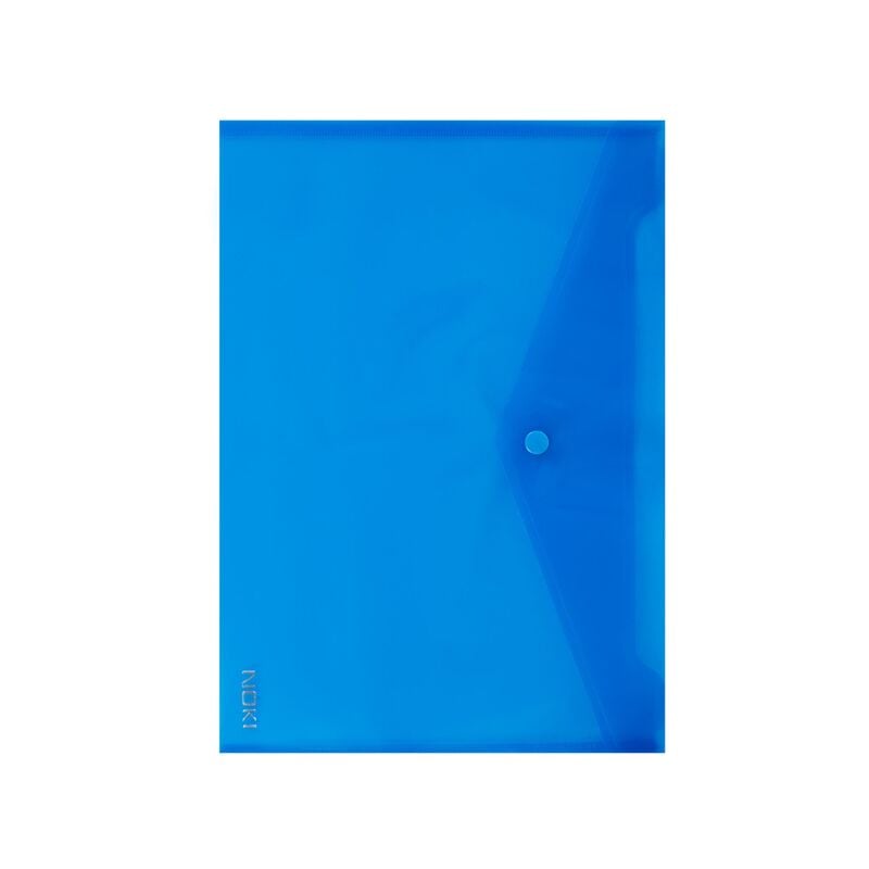 Noki Dosya Çıtçıtlı Evrak Zarfı A4 Mavi 3101-130