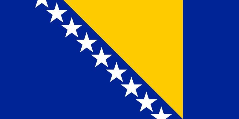 Buket Bayrak Yabancı Ülke 70x105 Bosna Hersek