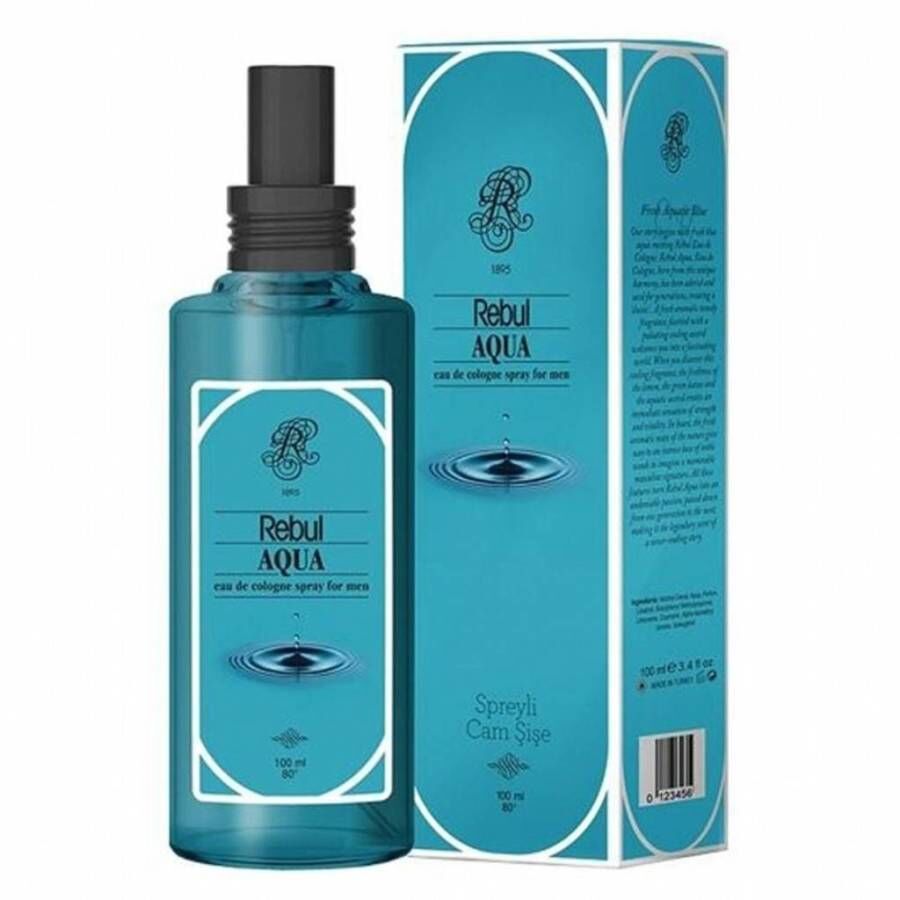Rebul Aqua 125 Ml Pet Spreyli Kolonya