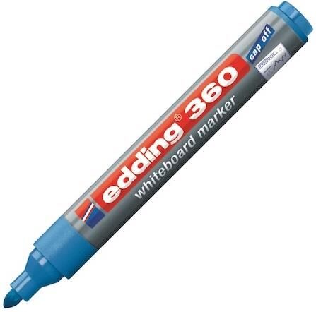 Edding Tahta Kalemi Cap Off ( E-360 ) Açık Mavi Ed36010