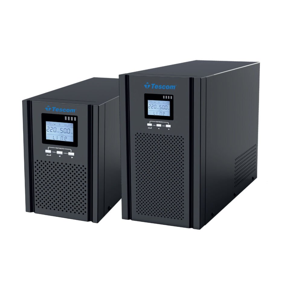 Tescom Teos+ 3 Kva (6x 9ah) 1f-1f On Line 5-10dk