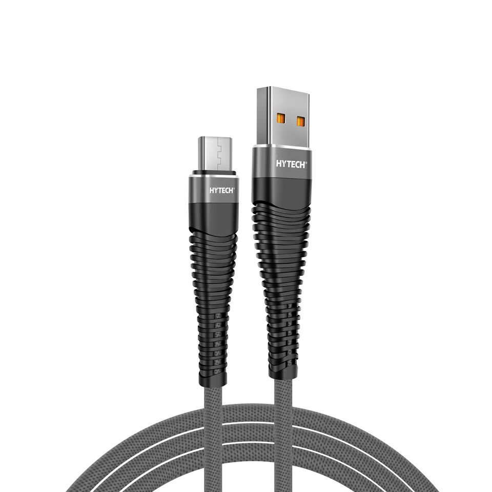Hytech Hy-x2253m 3a Micro Usb 3mt Gri Data + Sarj Kablosu