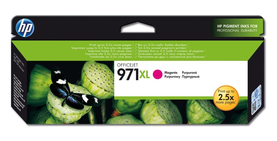 Hp 971xl Magenta Kırmızı 6.600 Sayfa Kartuş Cn627a