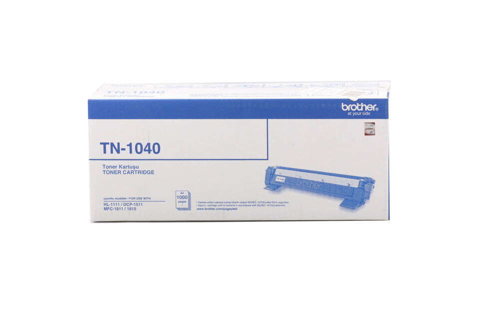 Brother Tn-1040 1.000 Sayfa Black Siyah Toner Hl-1111-1211 Dcp-1511 Mfc-1810-1811-1815-1911