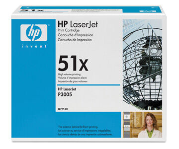 Hp 51x Black Siyah 13.000 Sayfa Toner Q7551x