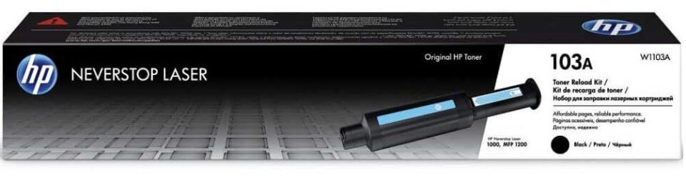 Hp 103a Black Siyah 2.500 Sayfa Neverstop Tanklı Yazıcı Toneri W1103a
