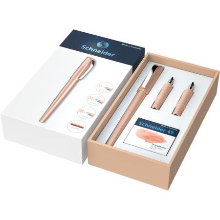 Schneıder Callıssıma Kaligrafi Kalemi Set Turuncu 143806 1,1mm-1,5mm-1,8mm+kartuş Scd-309