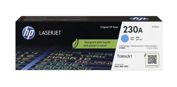 Hp 230a Cyan Mavi 1.800 Sayfa Toner W2301a