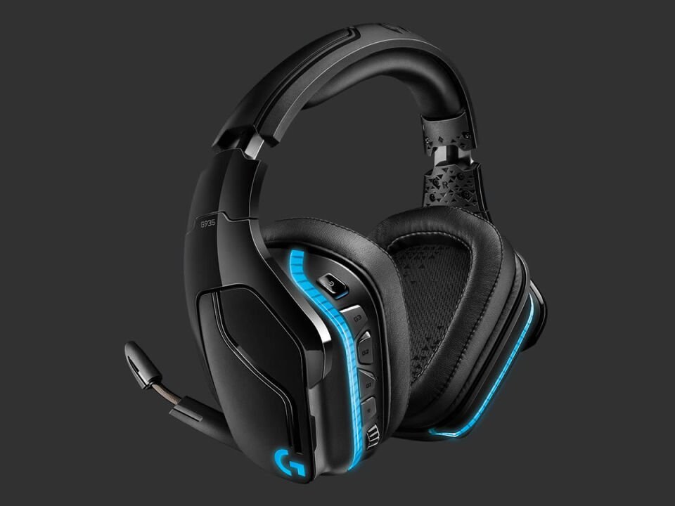 Logitech 981-000744 G935 Kablosuz 7.1 Lightsync Kablosuz Surround Ses Rgb Oyuncu Kulaklığı