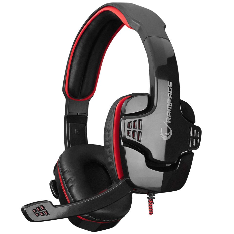 Rampage Sn-r9 X-sense Siyah-kırmızı Gaming Oyuncu Mikrofonlu Kulaklık