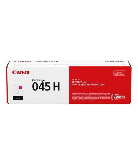 Canon Crg-045h M Magenta Kırmızı 2.200 Sayfa Yüksek Kapasite Toner Mf635-631 Lbp613