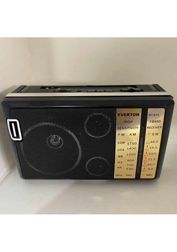 Everton Rt-815 Bluetooth-usb-sd-fm-tf Card Nostaljik Radyo