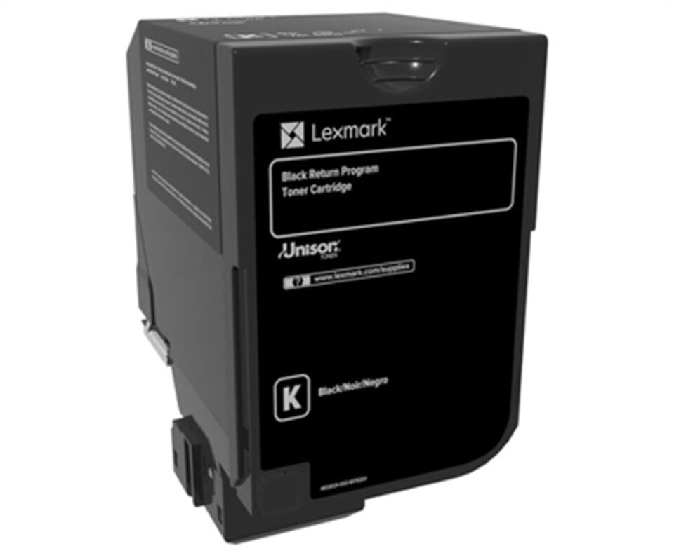 Lexmark Toner 3.000 Sayfa Black Siyah 74c50k0