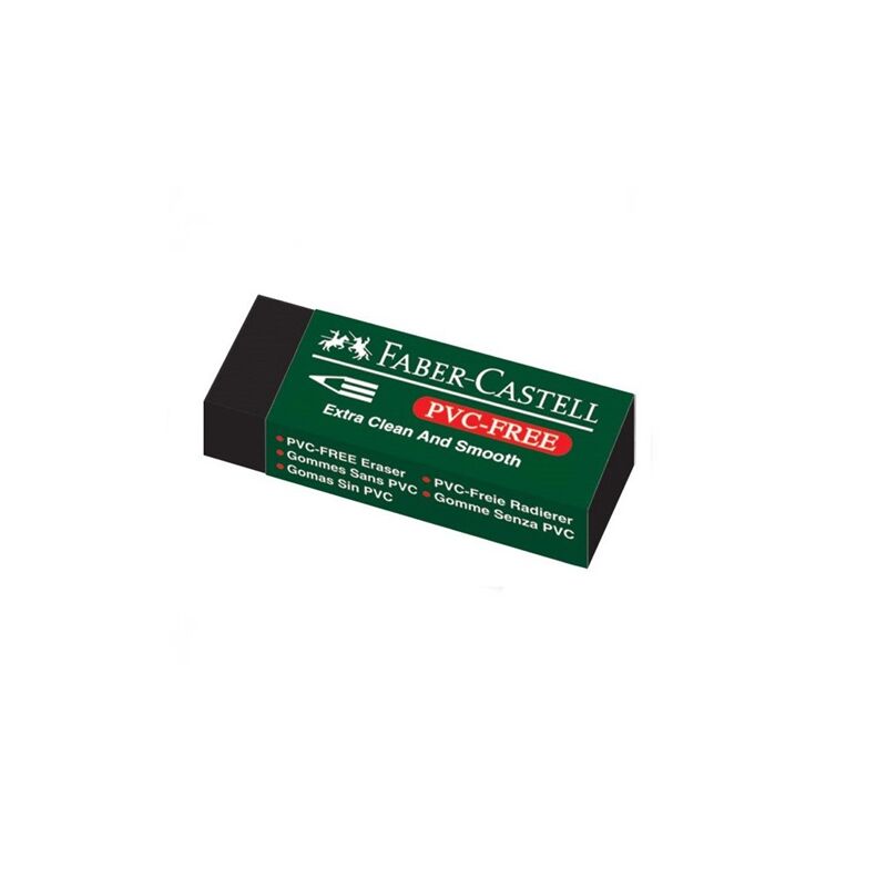 Faber Castell 7089/20 Siyah Silgi 1518
