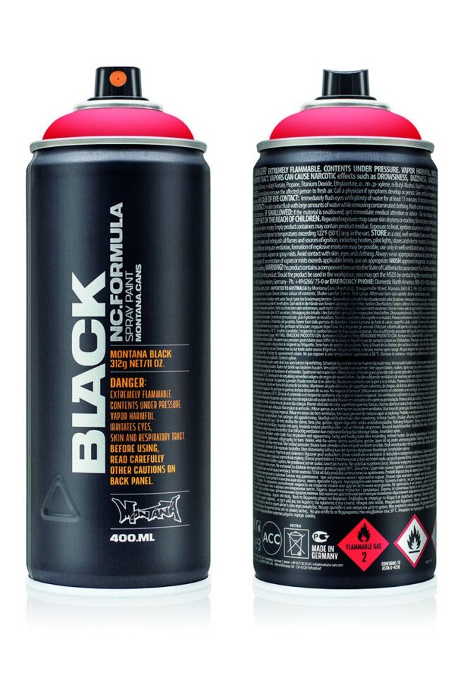 Montana Black Sprey Boya 400ml Code Red Blk2093 Lv-mo-263705