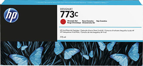 Hp 773c Red Kırmızı 775ml Plotter Kartuşu C1q38a
