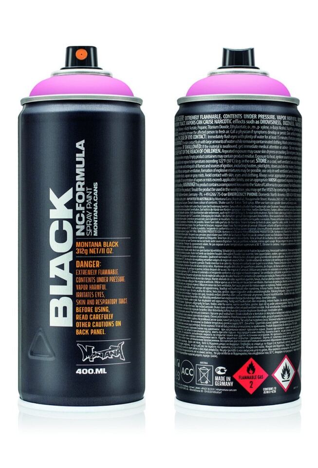 Montana Black Sprey Boya 400ml Pink Cadillac Blk3120 Lv-mo-263798