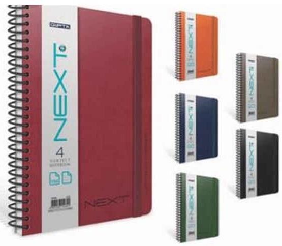 Gıpta Next Sp. Sert Kapak Seperatörlü Defter 17*24 150 Yaprak Kareli 6462