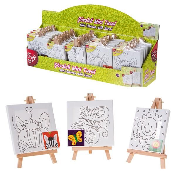 Bu-bu Tuval 8x10 Desenli Canvas Mini 00050/51