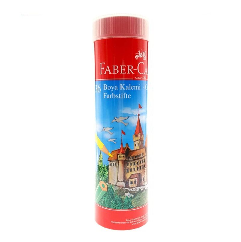 Faber Castell Kuru Boya Kalemi 36'lı Metal Tüp 115060