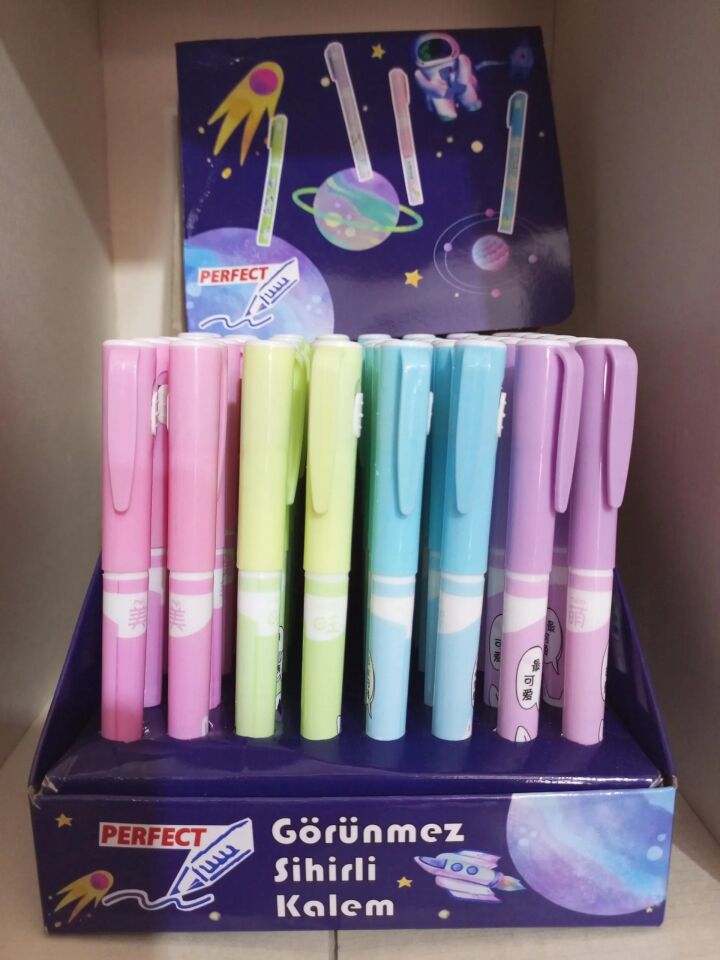 Perfect Görünmez Sihirli Kalem Işıklı Secret Pastel Lz-2160