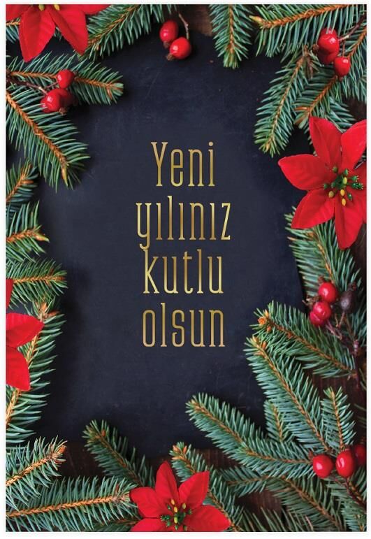 Keskin Color Tebrik Kartı Yılbaşı Yaldızlı 900209-99