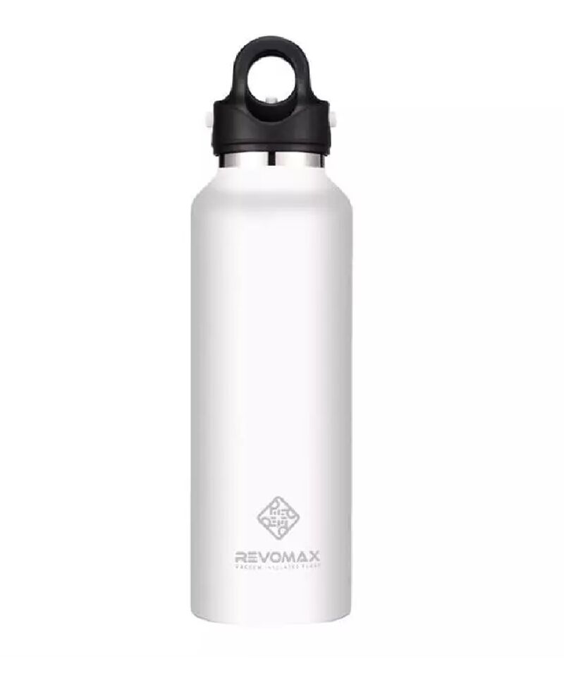 Vagonlife Revomax Paslanmaz Çelik 592 Ml Matara Beyaz 20 Oz