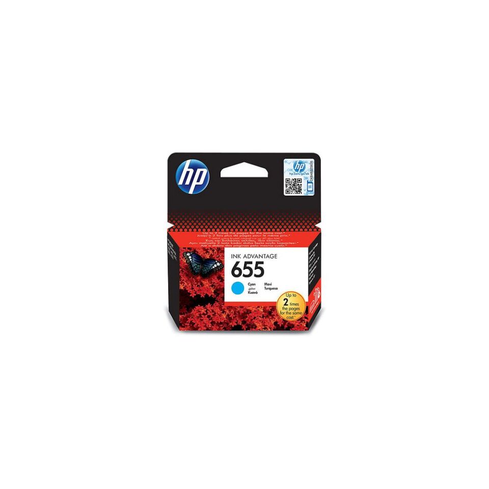 Hp 655 Cyan Mavi Kartuş Cz110ae