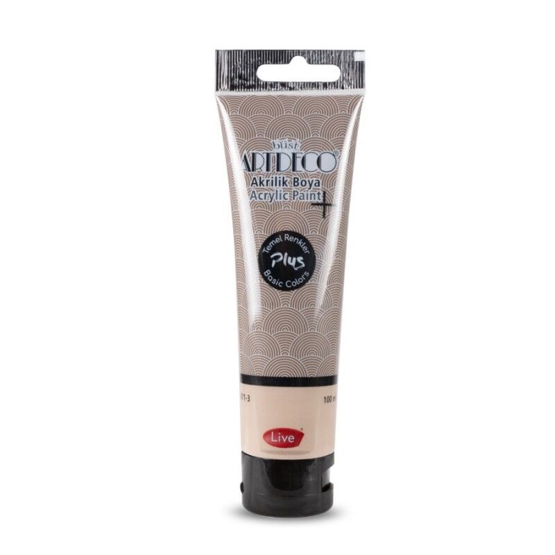 Artdeco Plus Akrilik Boya 100ml Tüp Sepya 492 Lv-y-t70d-492