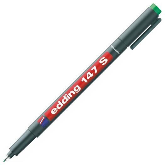 Edding Asetat Kalemi Silgili Small ( E-147 ) Yeşil Ed14704
