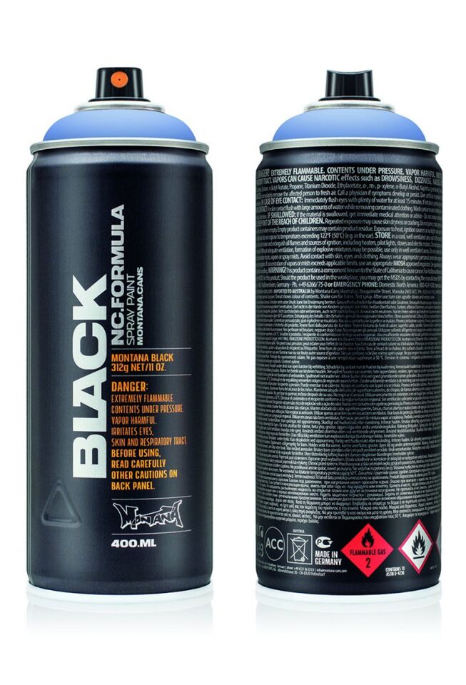 Montana Black Sprey Boya 400ml Waltraut Blk4330 Lv-mo-321375