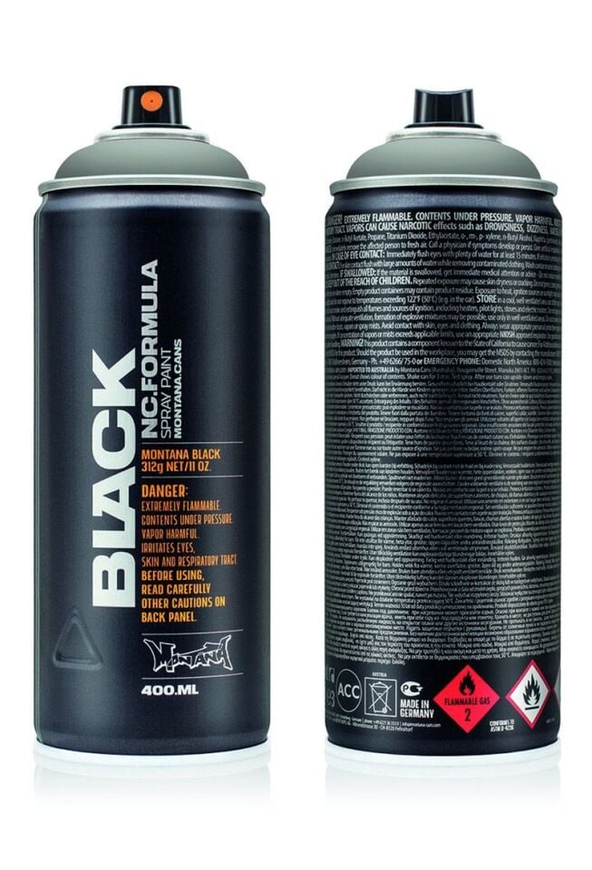 Montana Black Sprey Boya 400ml Dumbo Blk7340 Lv-mo-352133