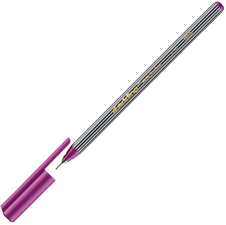 Edding Fineliner Keçe Uçlu Kalem Pembe (e-55) Ed5520
