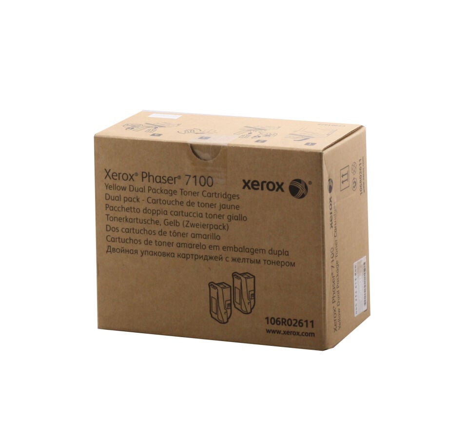 Xerox 106r02611 Phaser 7100 Yüksek Kapasiteli Yellow Sarı Toner 9.000 Sayfa