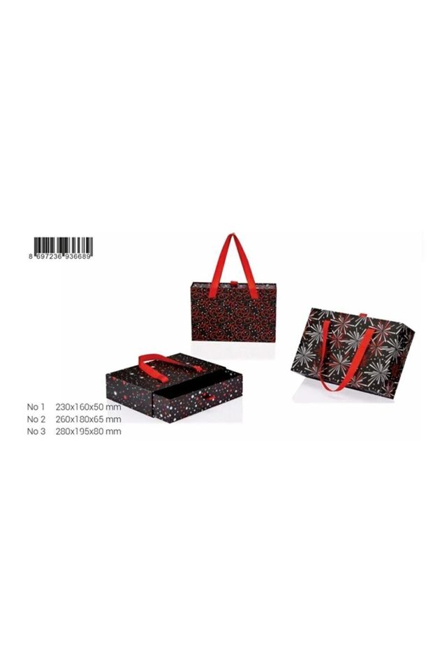 Gıpta Hediyelik Kutu Festıve Gıft Bx66890-3