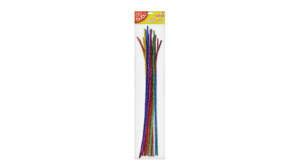 Bu-bu Şönil Simli 50 Cm. 25'li Paket 00107