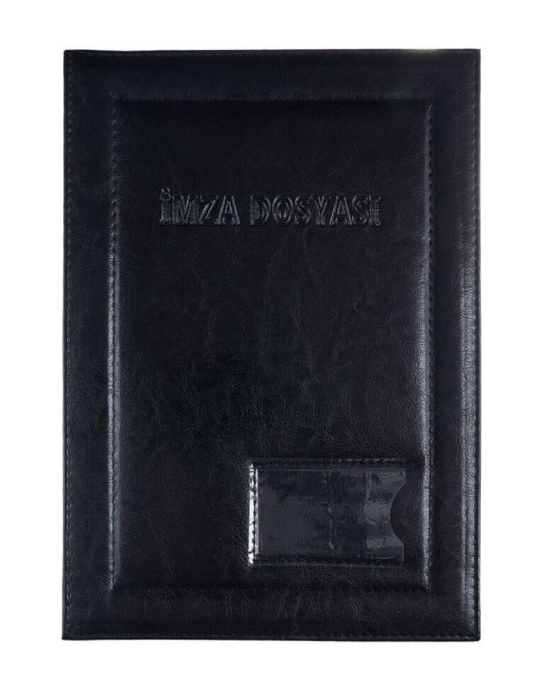 Dilman İmza Dosyası 23x33 Cm Suni Deri 16 Yaprak 4406