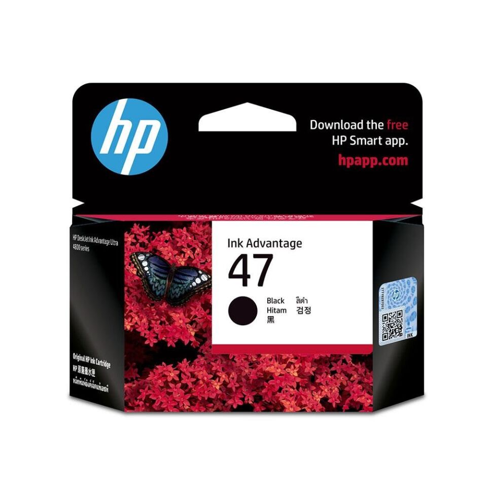 Hp 47 Black Siyah Kartuş 6zd21ae