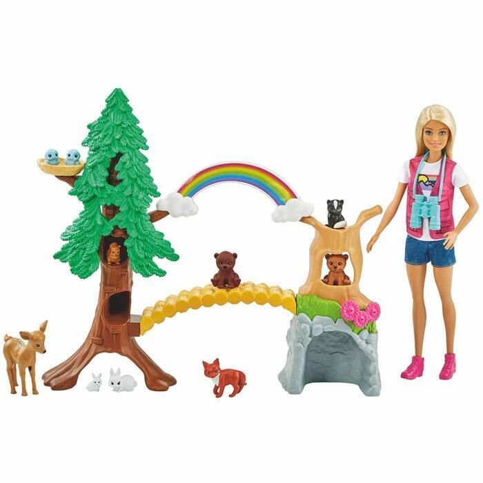 Barbie Tropikal Yaşam Rehberi Bebek Oyun Setleri Mtl-gtn60