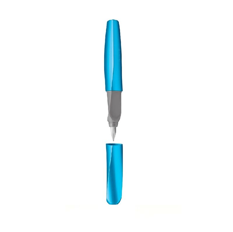 Pelikan Twist P457 Dolma Kalem Tekli Kutu Metalik Buz Mavisi P-811255