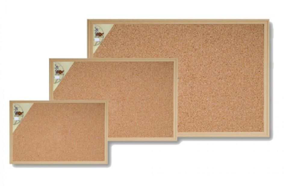İnter Mantar Pano 90x120 Cm Mdf Çerçeve Int-307-m
