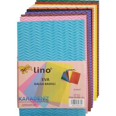 Lino Eva 20x30 Cm Dalga Baskılı 10'lu Rbe-203