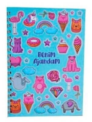 Melimelek Benim Ajandam Sticker 4 Dd-021