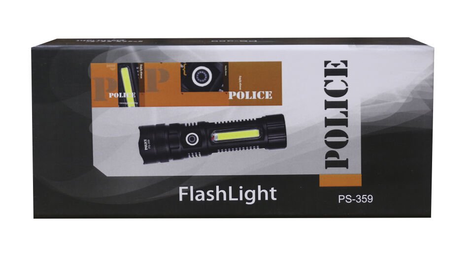 Polıce Ps-359 Zoom, Magnet Ve Yan Aydınlatmalı Özellikli Şarjlı El Feneri