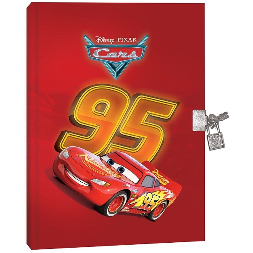 Keskin Color Hatıra Defteri Kilitli 14x20 Cm Cars 80 Yp. 310210-33